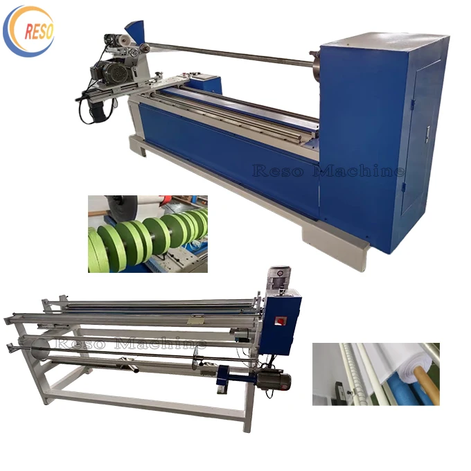 Fully Automatic Computerized Non Woven Fabric Roll Slitter Cutting Machine Fabric Strip Cutter Rewinder Machine