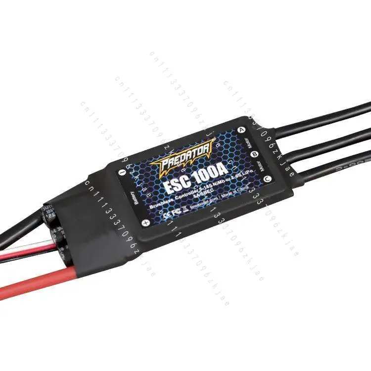 100A V2 Upgraded Model Aircraft Brushless ESC 5A Switch BEC Configuration Duct Accessories
