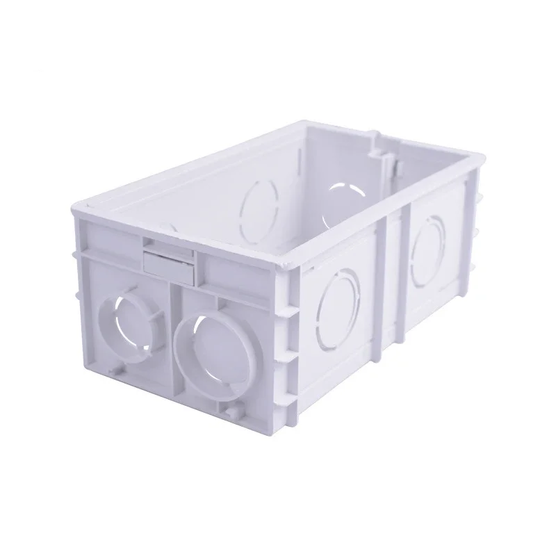 146 Rectangular Box Universal Wall Switch Socket Installation Bottom Box Cassette Box Flame Retardant Bottom Box Junction Box