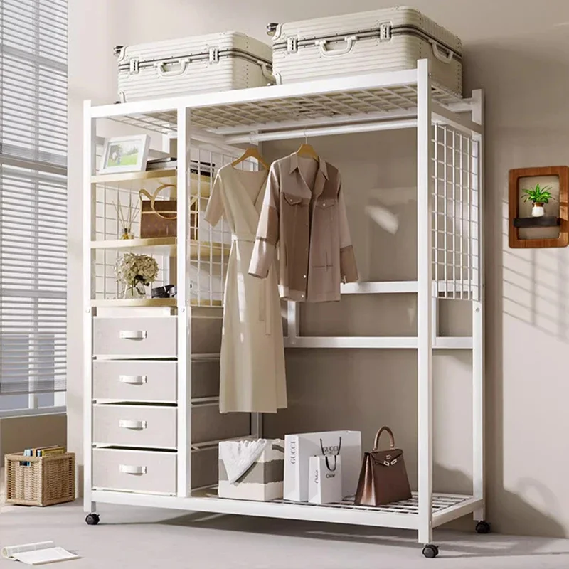 Closet Partitions Wardrobe Organizer Bedroom Cupboard Clothing Rack Wardrobe Storage Shelf Guarda Roupa Living Room Cabinets