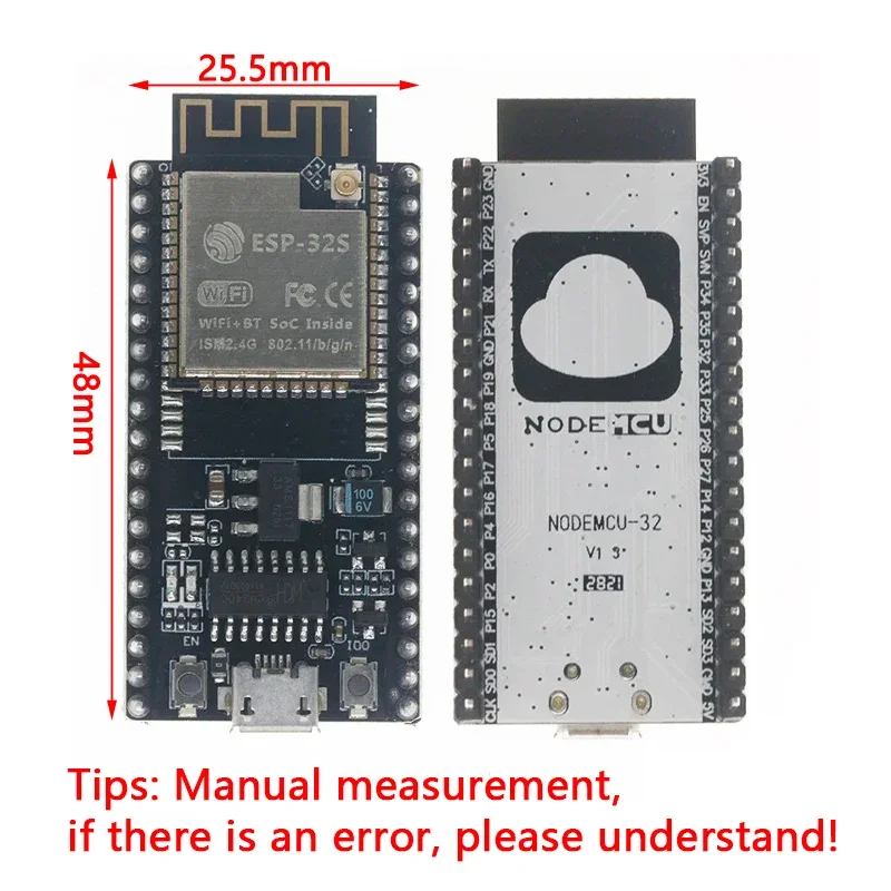 NodeMCU ESP-32S ESP-WROOM-32E WiFi development board serial port WiFi Bluetooth module