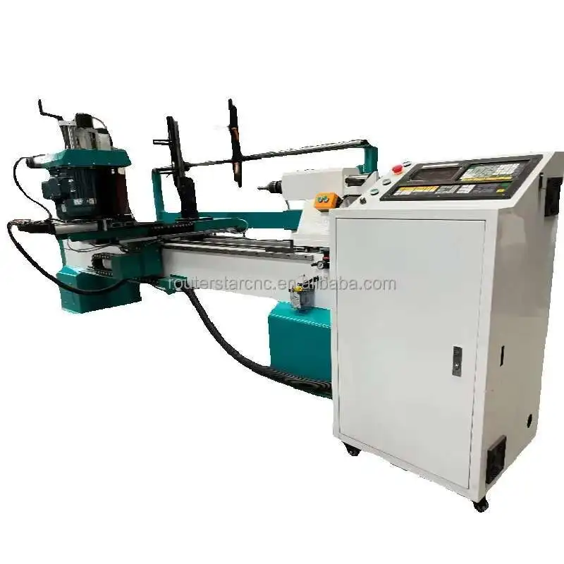 Tornio Milg per legno CNC a doppia taglierina multifunzione per realizzare gambe del tavolo da pranzo