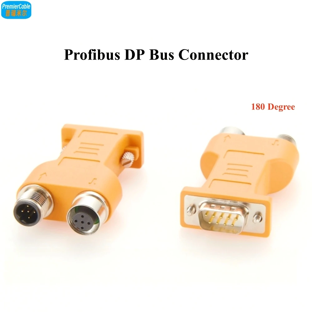 Profibus DP Bus PLC Connector with Programming Port DB9 to M12 B-code 5Pin For Siemens S7 Compatible SUBCON-PLUS-PROFIB/AX/M12