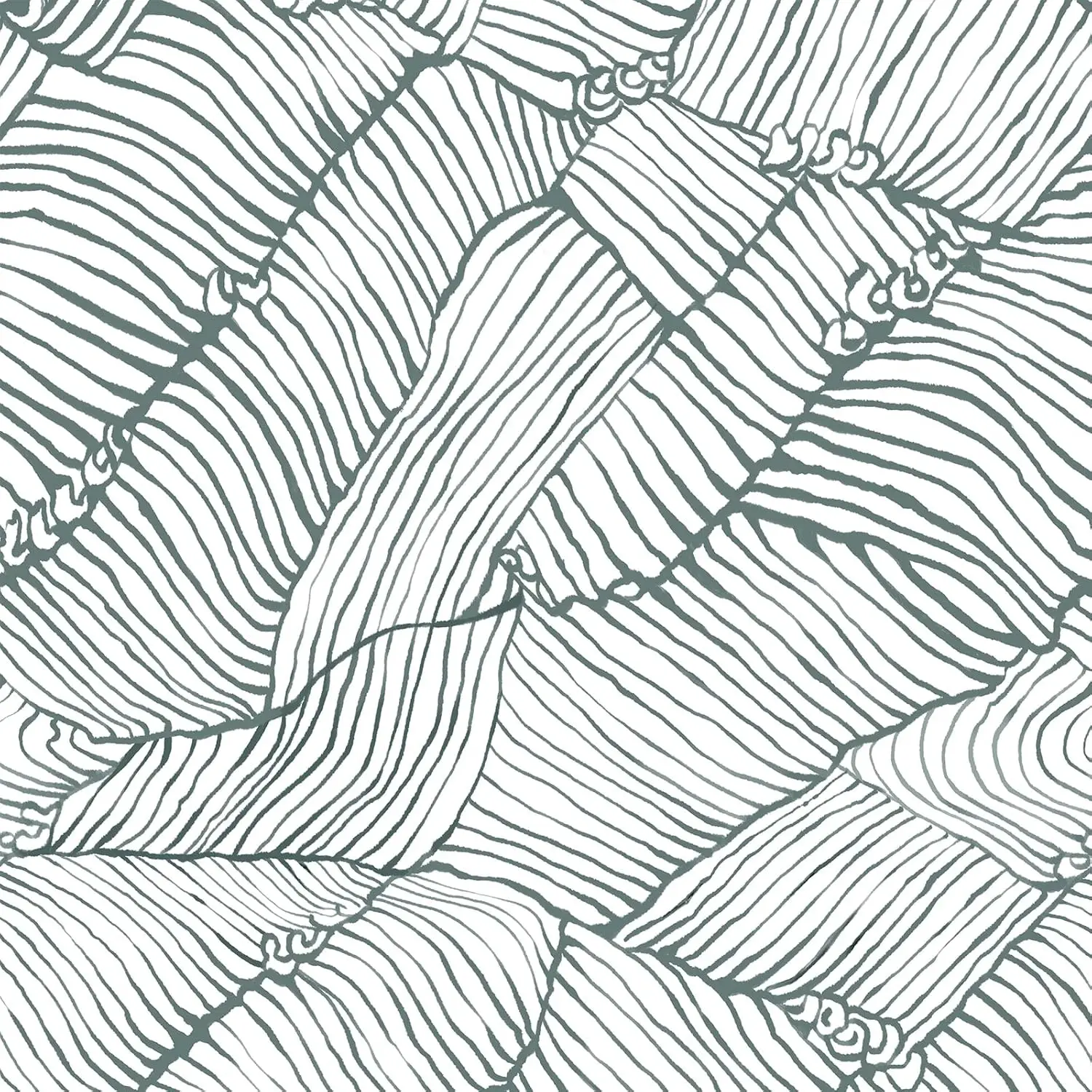 Modern Green Peel and Stick Wallpaper Modern Striped Self Adhesive Wallpaper Removable Contact Paper for Cabinets Drawers Decor