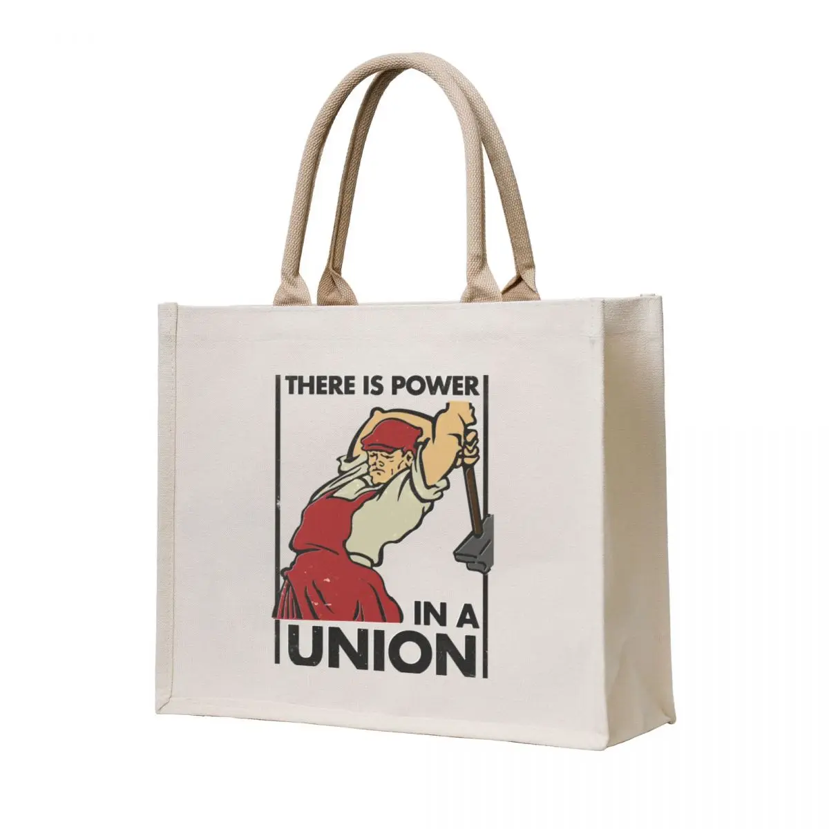 

There Is Power in a Union (Vector Recreation) Tote Bag custom tote bag custom bags Women bags