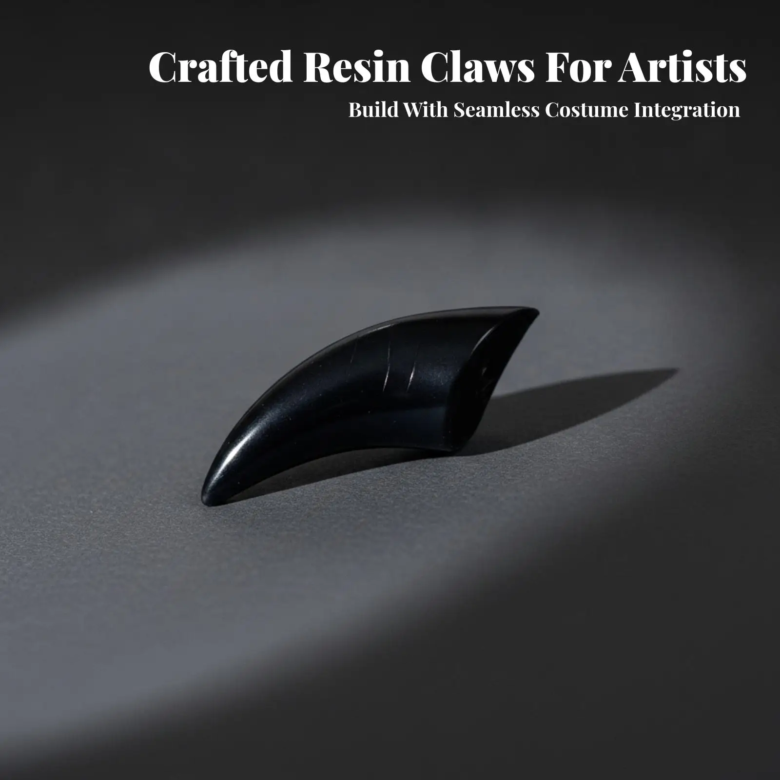 DIY Fursuit Claw Tips Resin Art Accessories for Cosplay Costume Animal Paw Claw Custom Props