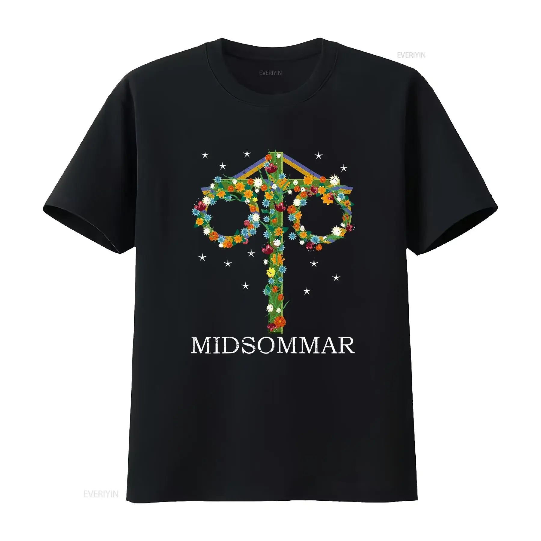 Midsommar Maypole Sweden Swedish Festival Summer Solstice T Shirt vintage Washed Stylish designer clothes Comfortable vintage