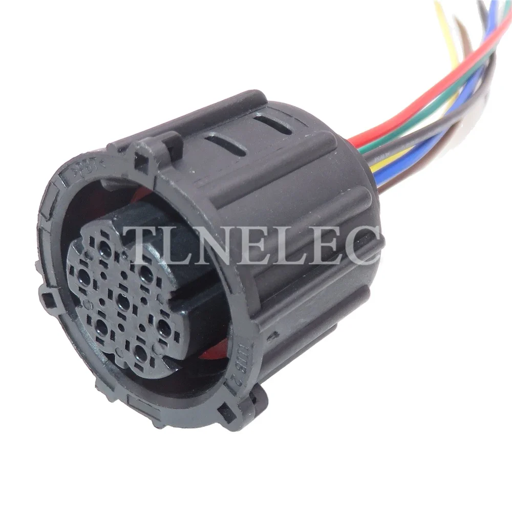 7 Pin Way Auto Oil Exploration Railway Round Sealed Connector with Wires Car Pressure Sensor Wiring Harness Sockets