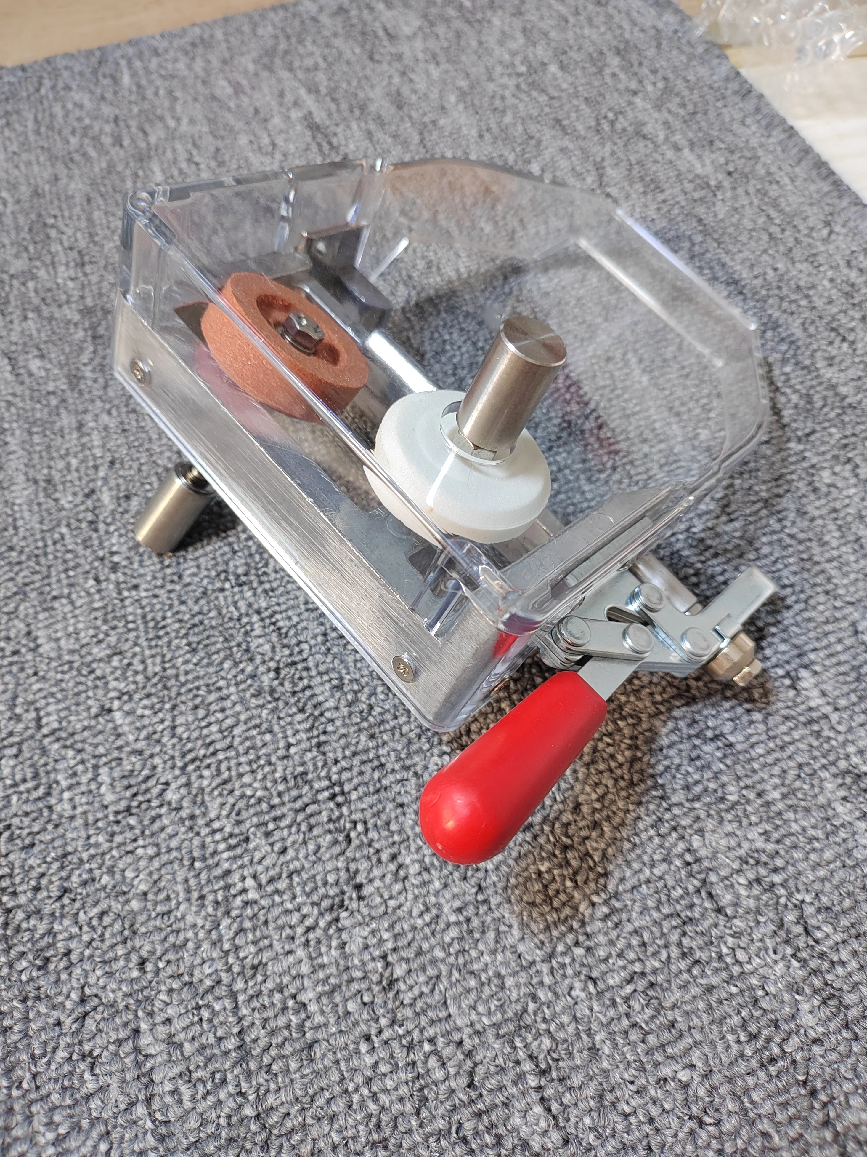 Elektrischer Döner-Tandir-Klingenschärfer, 120 mm, Schleifsteinzubehör