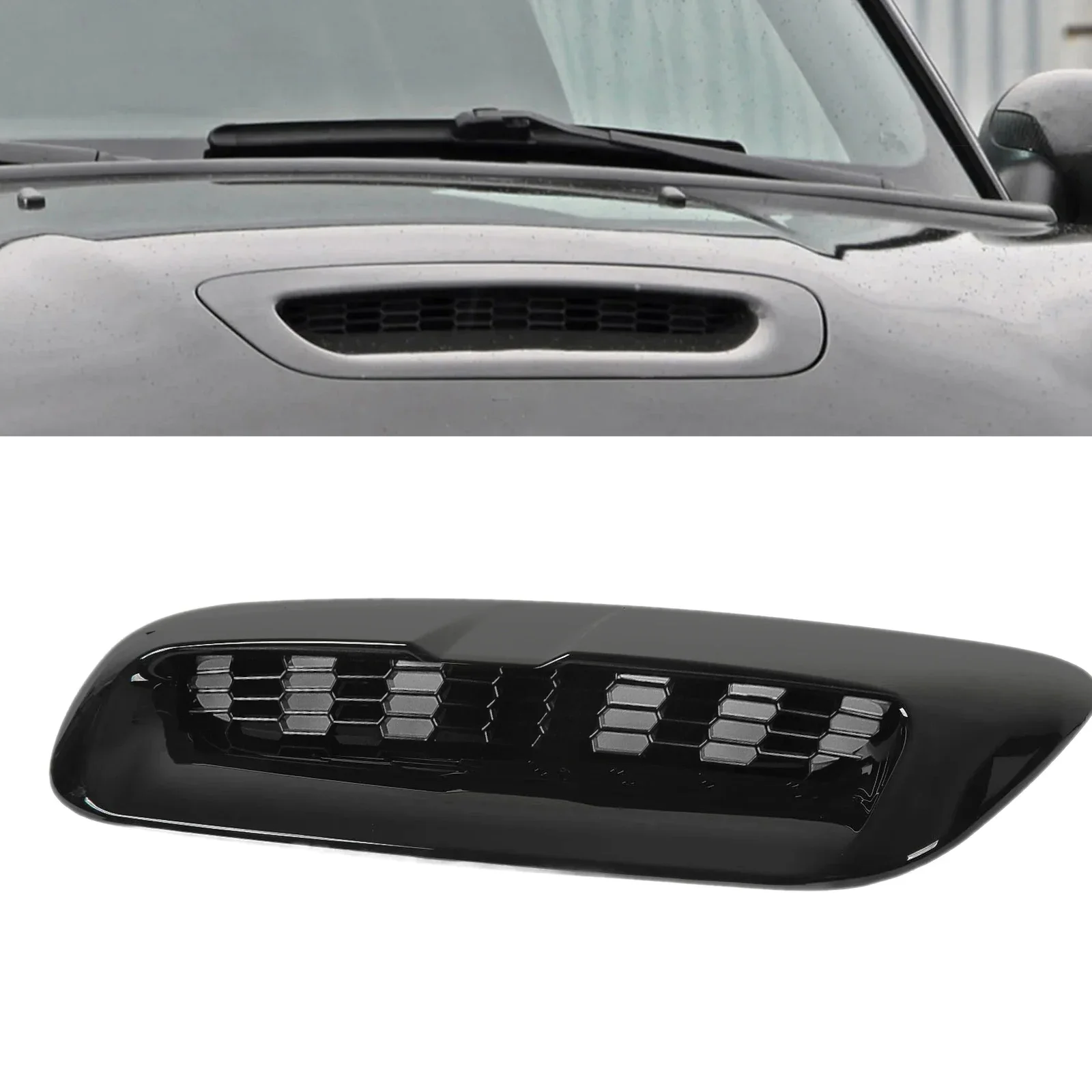 Front Air Vent Outlet Cover Mesh For Mini Cooper S R56 R55 R57 R58 R59 2007-2014 Upper Engine Bonnet Scoop Intake Grille