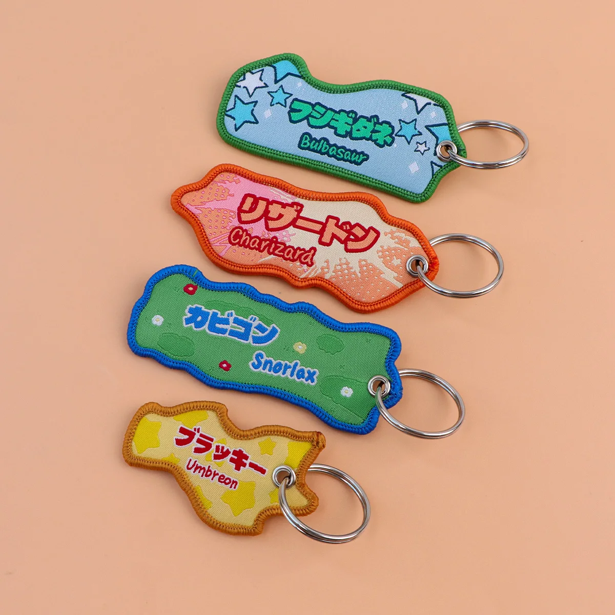 1PCS Cartoon Cute Game Monsters Key Chain for Men Women Key Fobs Holder Key Tag Key Ring Jet Tag Jewelry Accessories Gifts