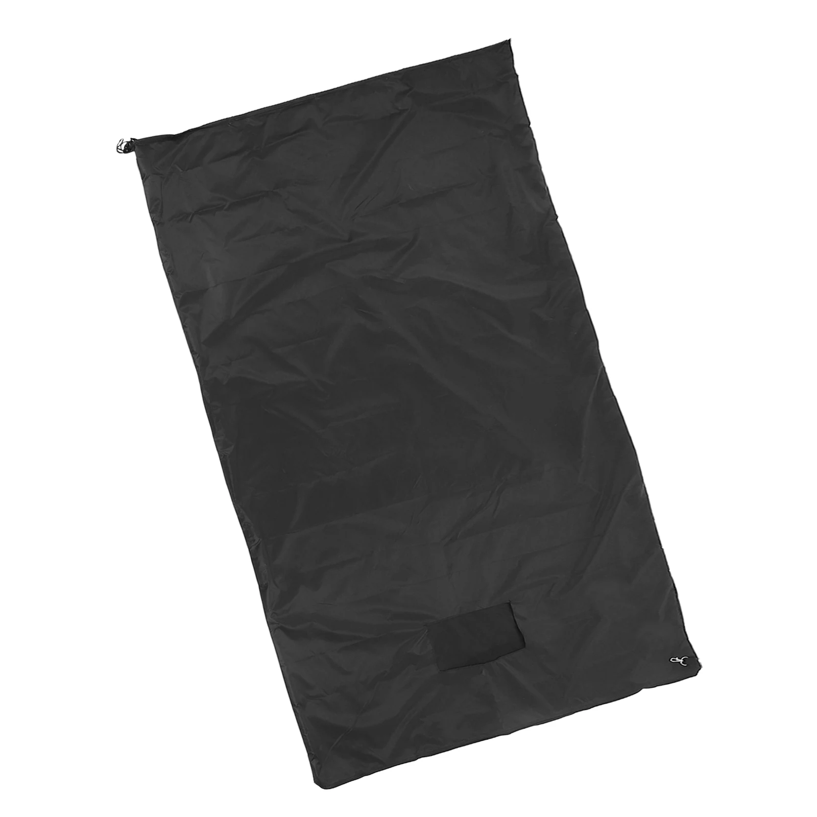 

Tractor Storage Bag Large Capacity Lawn Mower Leaves Bag Garden Outdoor Waterproof Heavy Duty Oxford Cloth Foldable Black Patio