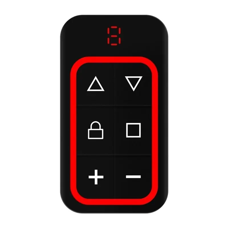 LXYB18B Universal Garage Remote Control Gate Key Duplicator 8 In 1 Multi Frequency Garage Door Remote Control Type-C