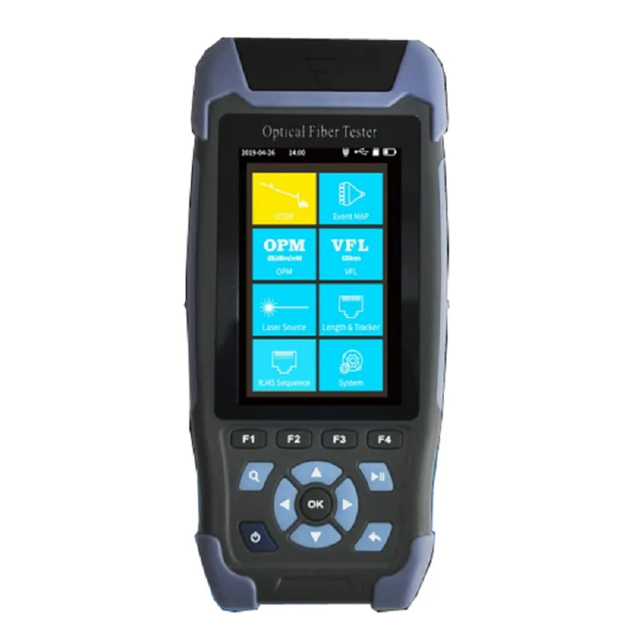 JoinWit JW3302S OTDR fiber tester 1310/1550nm 60km with multi-language 24/22dB SC/FC/ST Connector