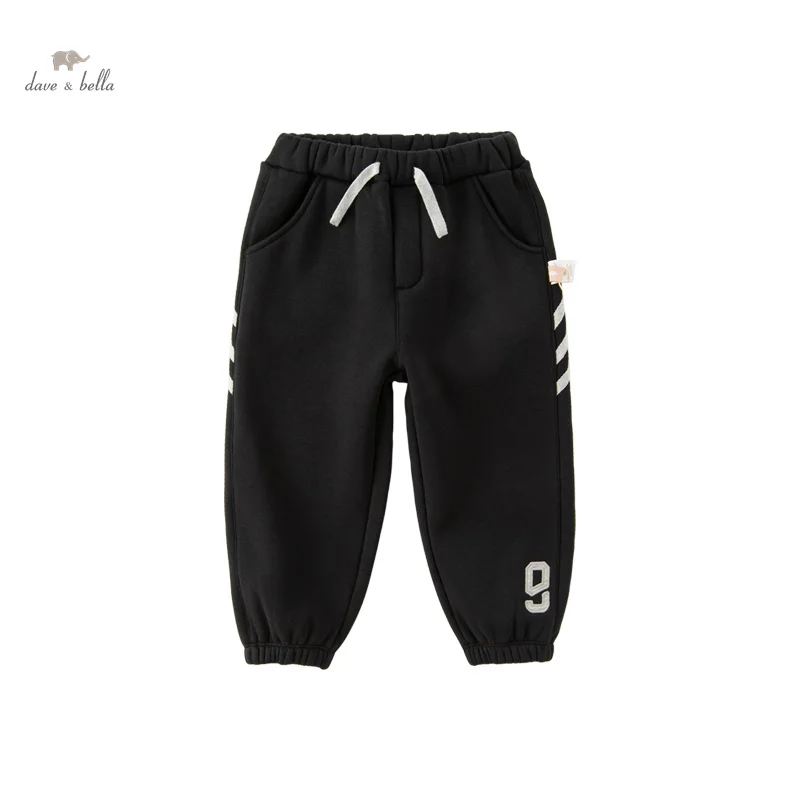 Dave Bella Children Pants 2023 New Autumn Winter Boys Casual Pants Fashion Cool Loose Comfortable Outdoor Sport DB4237990