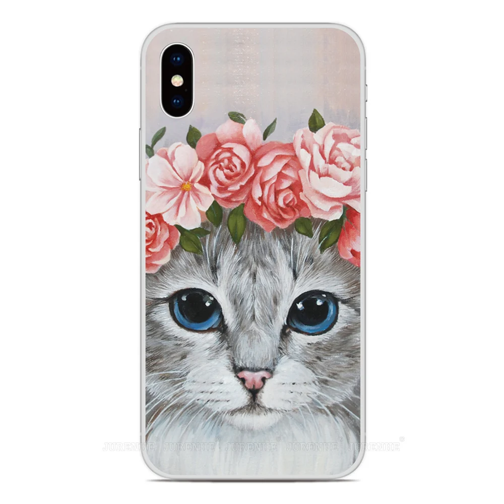 Coque de téléphone chat mignon avec photo personnalisée, étui pour Wiko Power U30 U20 U10 T20 T60 T50 T10 View 5 4 Y60 Y61 Y51 Y52 Y80 Y81 Y82