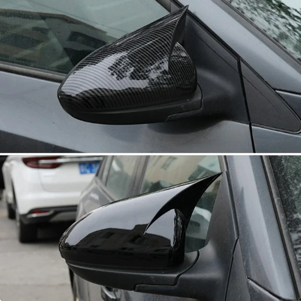 For Chevrolet Cruze 2009 2010 2011 2012-2014 ABS Car Rearview Side Mirror Cover Wing Cap Exterior Door Trim Adhesive Sticker - view 2
