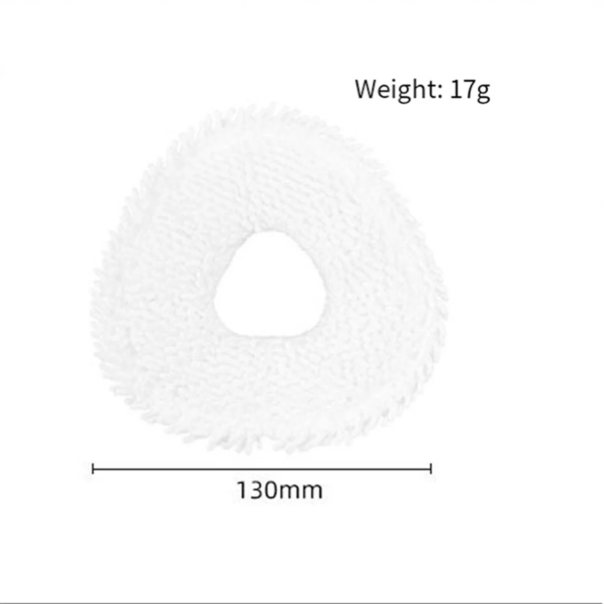 Robô Aspirador Acessórios de Substituição, Mop Panos, Pad Pano, Peça De Reposição, Compatível para Narwal, J4 Lite, 10Pcs