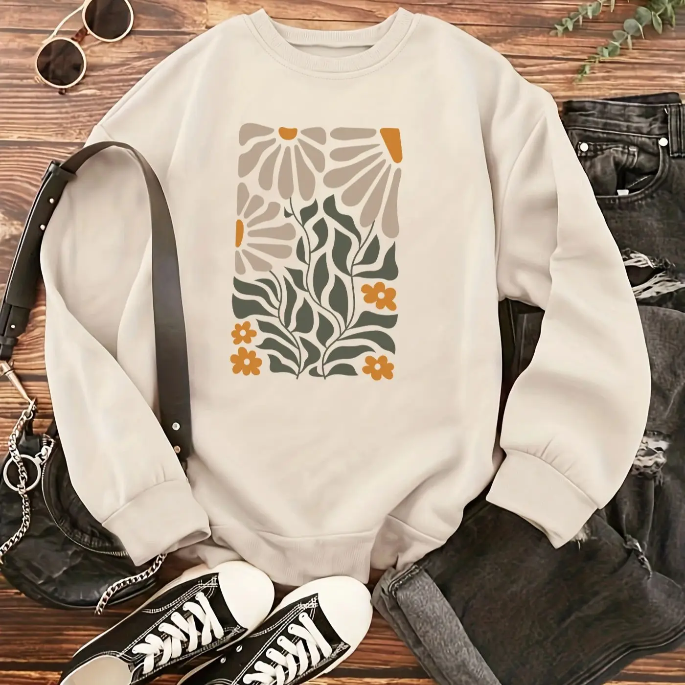 

Autumn Men's Basic Round Neck Hoodie Top Men's Street Wear Casual Daily Long Sleeve Clothes Men's Comfortable Versatile Hoodie