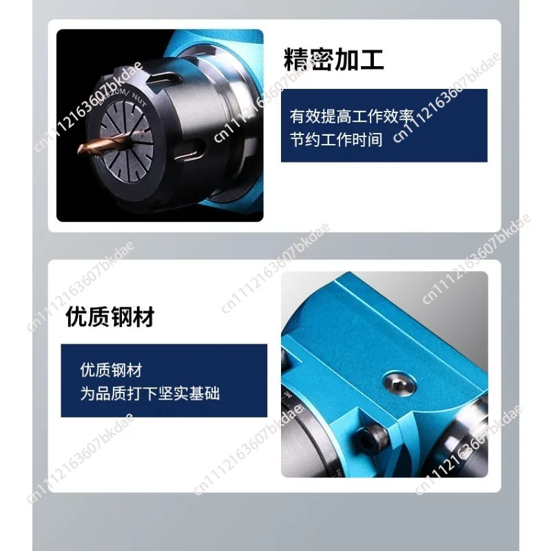 BC  Machining Center Side Milling Right Angle Head BT40 BT50 Horizontal Milling Angle Head 90 Degrees Right Angle Tool Holder