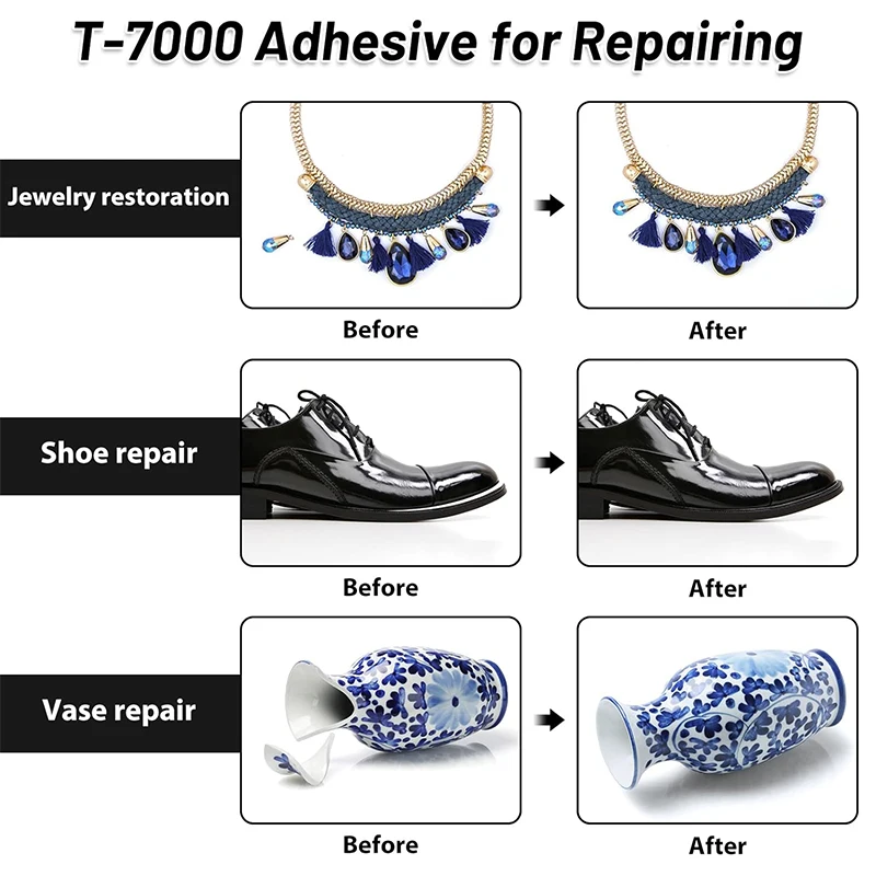 Pegamento adhesivo para joyería, superpegamento para manualidades, T7000, marco de pantalla de teléfono móvil, sellador epoxi, B7000