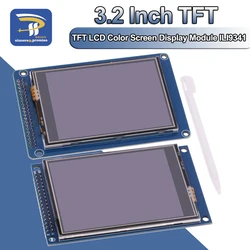 LCD 3.2 inch Touch Screen TFT 34P 40Pin LCD Color Screen Display Module ILI9341 320X240 Compatible Punctuality Atom For Arduino