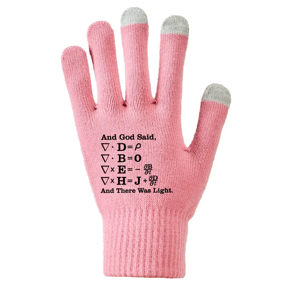 

Зимние теплые противоскользящие перчатки Maxwell's Equations Text Art для езды на велосипеде на открытом воздухе