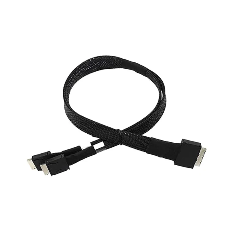 JavicTech PCIe SFF-8611 to SFF-8611 Cable,OCuLink 4i Straight to Straight Compatible with Egpu,OneXGPU,GPD Win Max 2,1.6ft