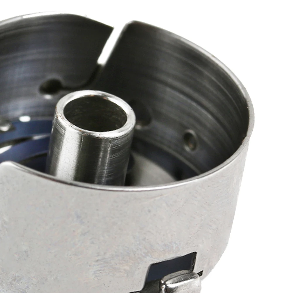 Boîtier de canette en argent, 3 pièces, navette plate en métal pour voiture, remplacement Durable de Machine à coudre, Compact, léger, installation facile