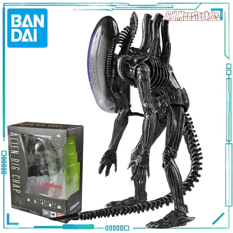 

Оригинальная серия BANDAI S.H.MonsterArts, обычная версия Alien Big Chap, подвижная готовая модель продукта, ностальгическая модель, сбор