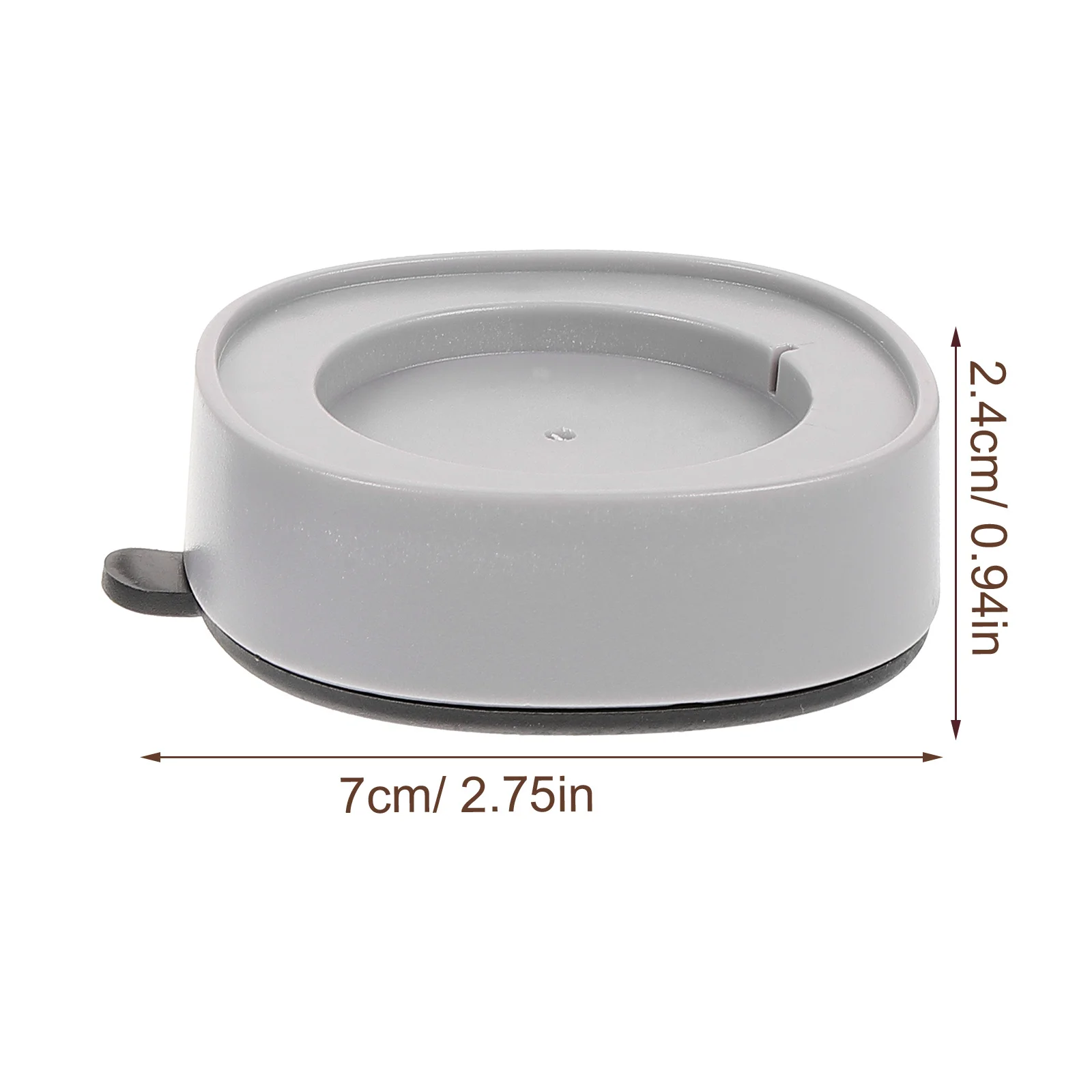 4 قطعة المضادة للانزلاق غسالة قدم منصات غسالة مجفف التسوية منصات امتصاص الصدمات الحد من الضوضاء قدم استقرار للثلاجة