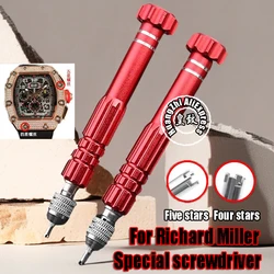 Watch Repair Tool Cover Opener Screwdriver For Richard Mille 4 5 Four stars Claws Screwdriver RM Strap Men Opening Removal Tools