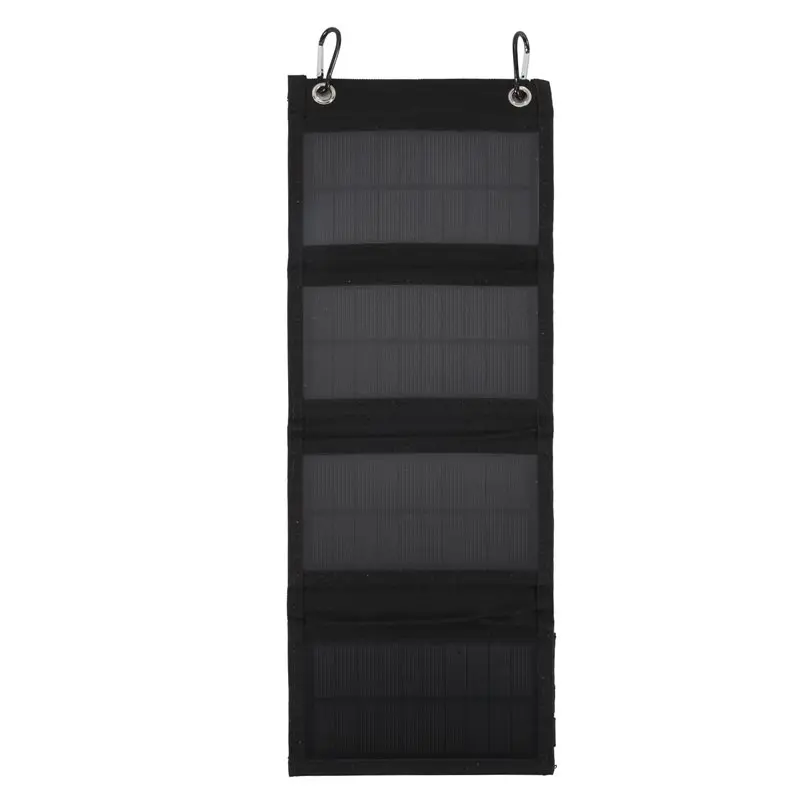 A01F-Foldable Solar Panel Solar Cell With USB Output Solar For Camping Cell Phone Tablet Devices Power Bank