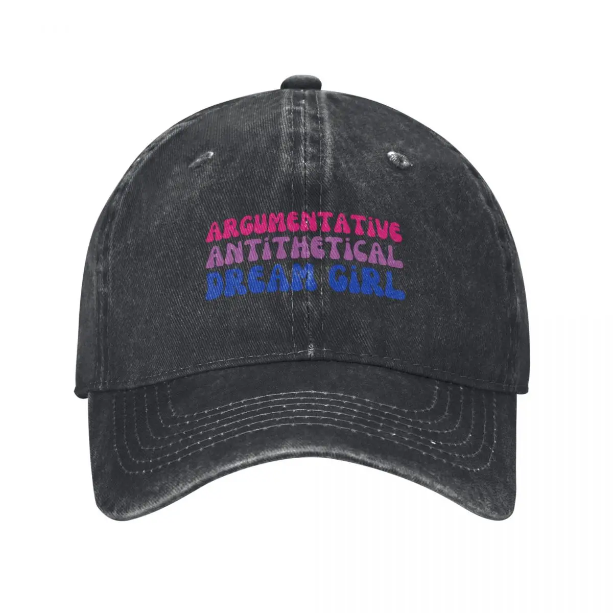 argumentative antithetical dream girl - bisexual Baseball Cap Uv Protection Solar Hat |-F-| Christmas Hat Caps For Women Men's