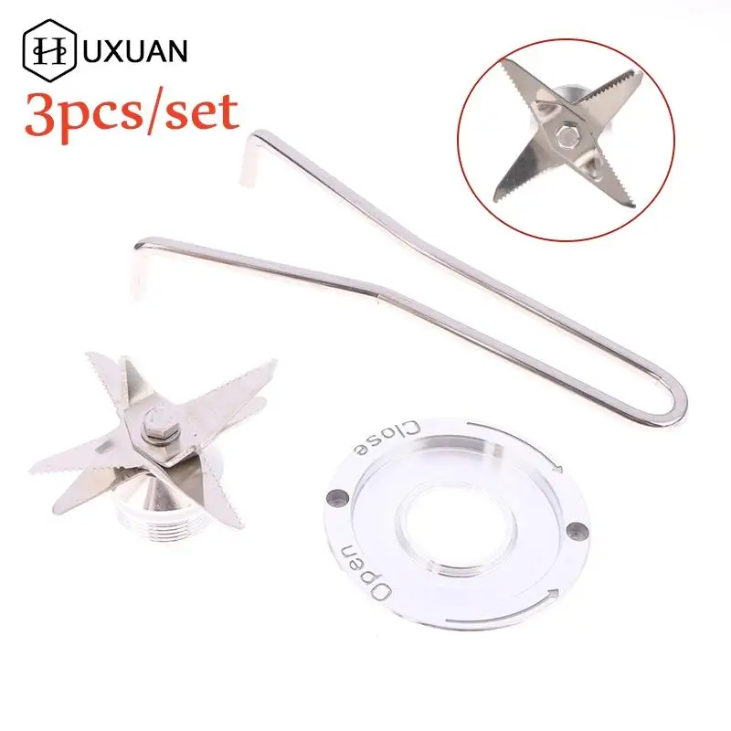 767 Stainless Steel Juicer Ice Crusher Blades Blender Hardened Six Mixing Cutting 8 Blade Knives Knife For Universal 2L Machine