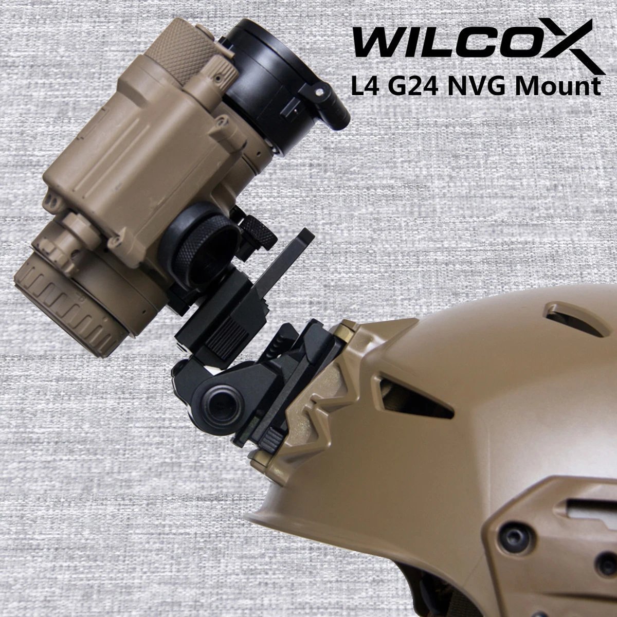 WILOX Metal L4 G24 L4G24 NVG Mount Helmet Bracket Holder For PVS15 PVS18 GPNVG18Night Vision Goggles J Arm Stent Skip Fast OPS