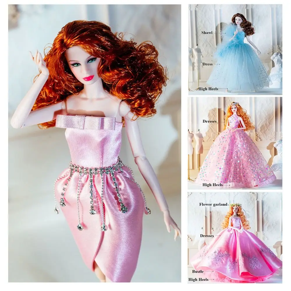 Europese Mode Supermodel Roze Jurken Luxe Collector Gift Kant Trouwjurken DIY Diamant Kant Kleding