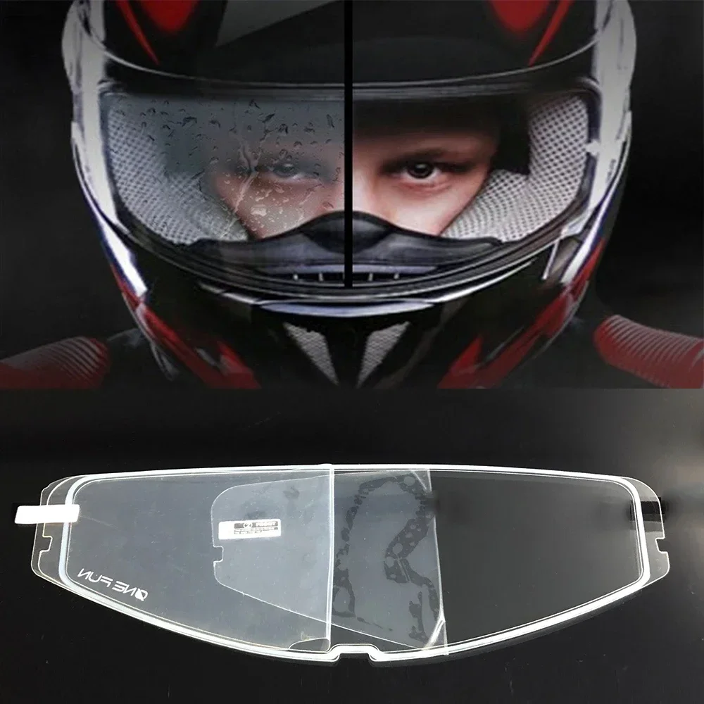 Motorcycle Helmet Visor Anti Fog Film Moto Helmet for MT-V-28 Visor Helmets Lens Film for MT THUNDER 4 SV