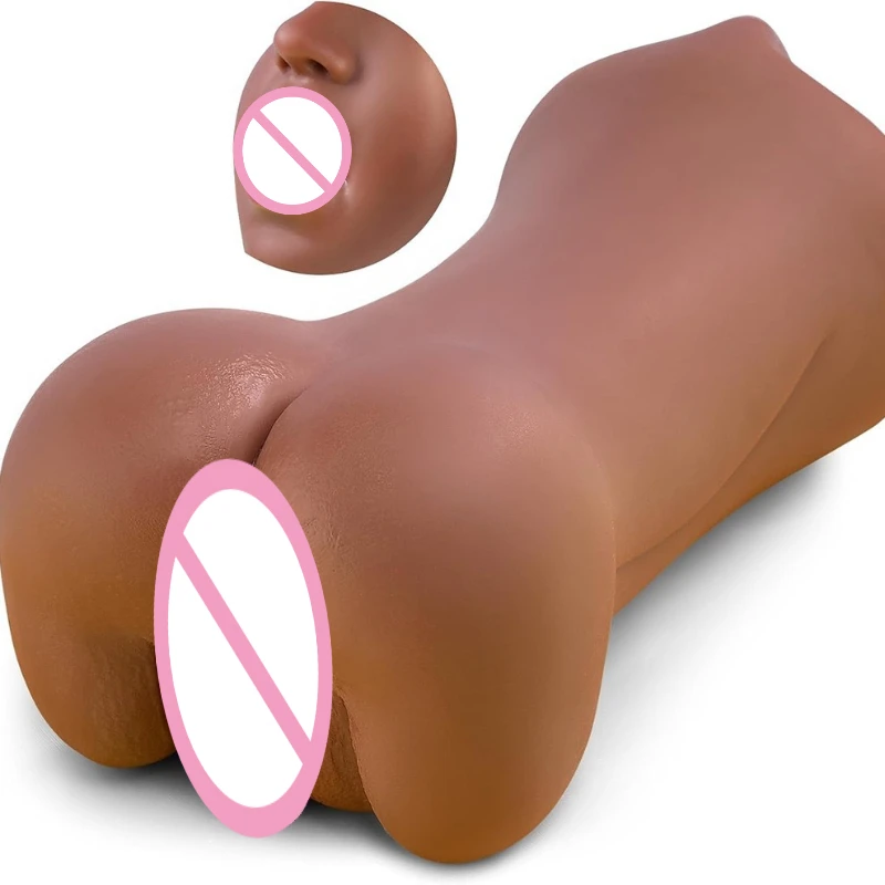 Realistic Masturbador Masculino 3 IN 1 Vagina Blowjob Anal Safety Materials Realistic Skin 18+ Sex Toys For Men Sexulaes toys