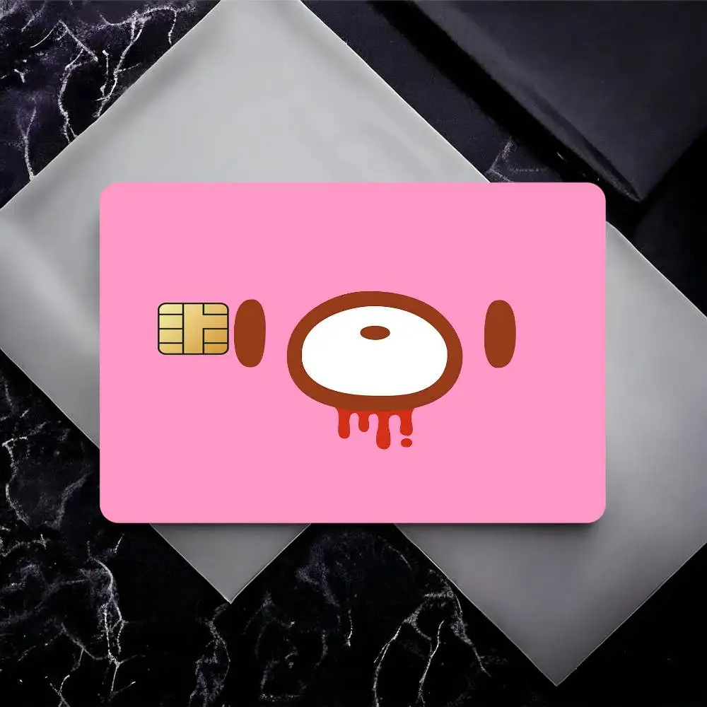 Funny G-Gloomy B-Bear Credit Card Skin Stickers for Bank Card Bus Metro Card Sticker Waterproof Gift