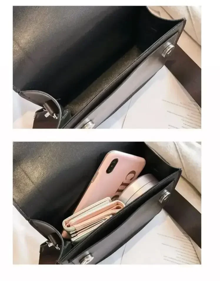 Women's PU Leather Crossbody Bag Image 5