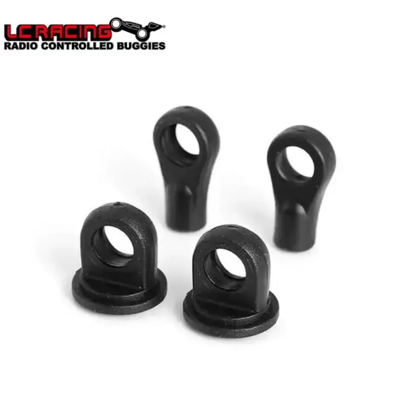 Original LC RACING For C8001 Shock Parts: Upper and Lower Composite Ball Caps For PTG-2, PTG-2R