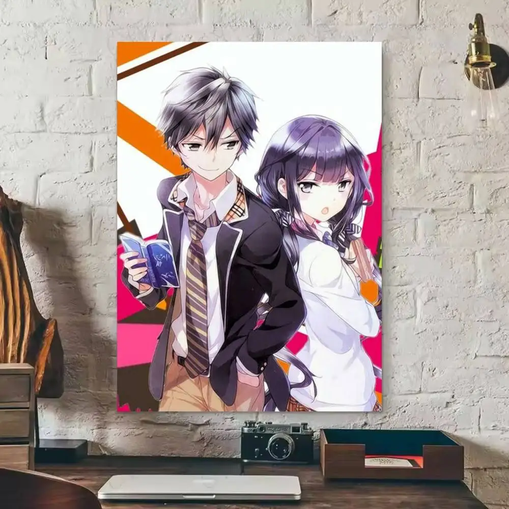 Masamune-kun No Revenge Anime   Poster Waterproof HD Art Wall Decal Self-Adhesive Print