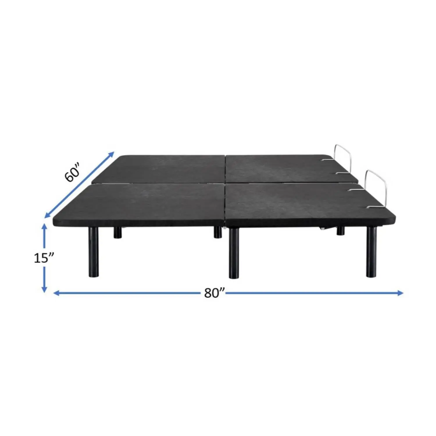 Split King Adjustable Bed Frame With Wireless Remote, Customized