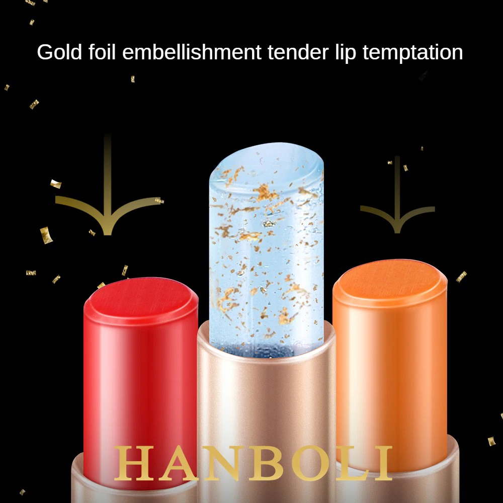 Rossetto che cambia colore, con una formula idratante, impermeabile e non grassa a lunga durata, crea un bellissimo trucco labbra