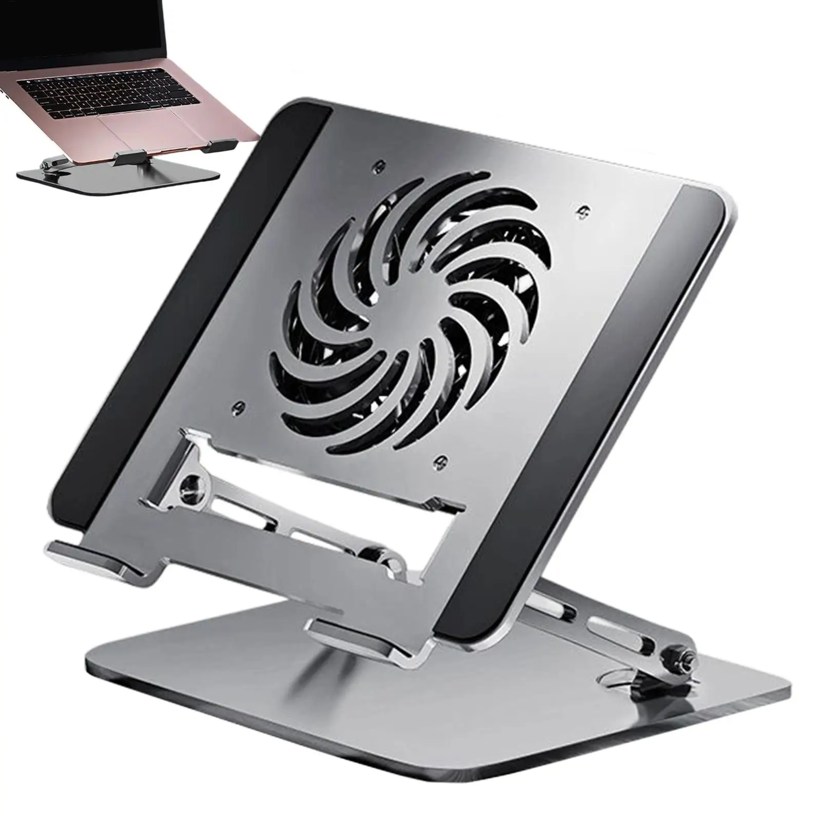 Laptop Stand Folding Adjustable Height Mount Tablet Lift Desktop Laptop Holder for Tablet Notebook Printer Bed Couch Table Home