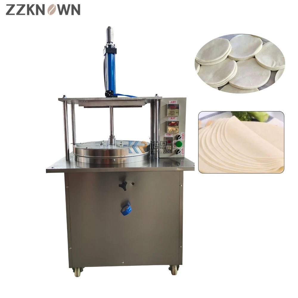 Hot Sale Customize Size Crepes Machine Making Pizza Arabic Bread Pie Roti Maker Automatic Pasta Pita Bread Machine