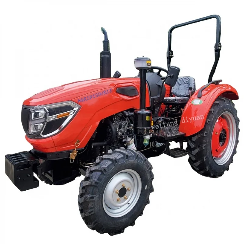 China-Made：60HP 4wd Compact Tractor Factory Direct Sales China Factory Price Plc Tractor Accessories Farm Tractor Portable Pto E