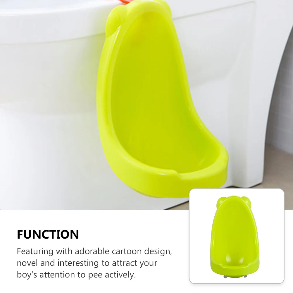 

1Pcs Baby Boy Training Urinal Hanging Potty Cartoon Design Standing Potty Toddler Pee Trainer Kids Urinal Boy Pee Trainer