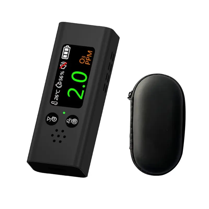 

A76K Ozone Analyzer O3 Gas Detector Intelligent Sensor Ozone Meter Air Quality Gas Monitor Temperature Humidity Tester